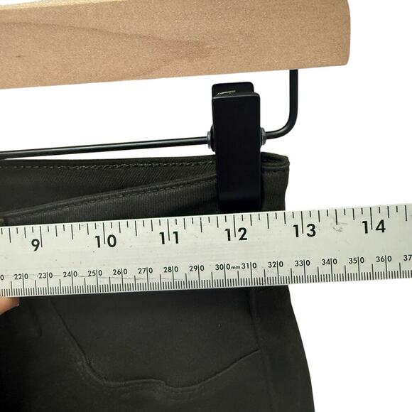 L'AGENCE Beatrix Army Coated High-Rise Flared Pants Women’s Size 24‎ - Picture 6 of 11